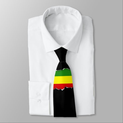 Rastafarian Flag Tie