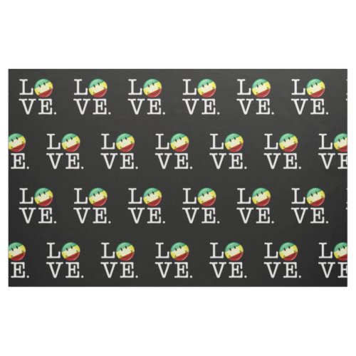 Rastafarian Love Happy Rasta Flag Fabric