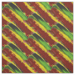 Rastafarian Paint Stripes Fabric