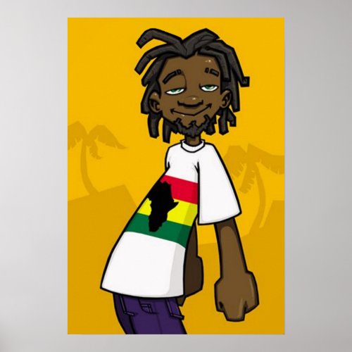 Rastafarian Poster