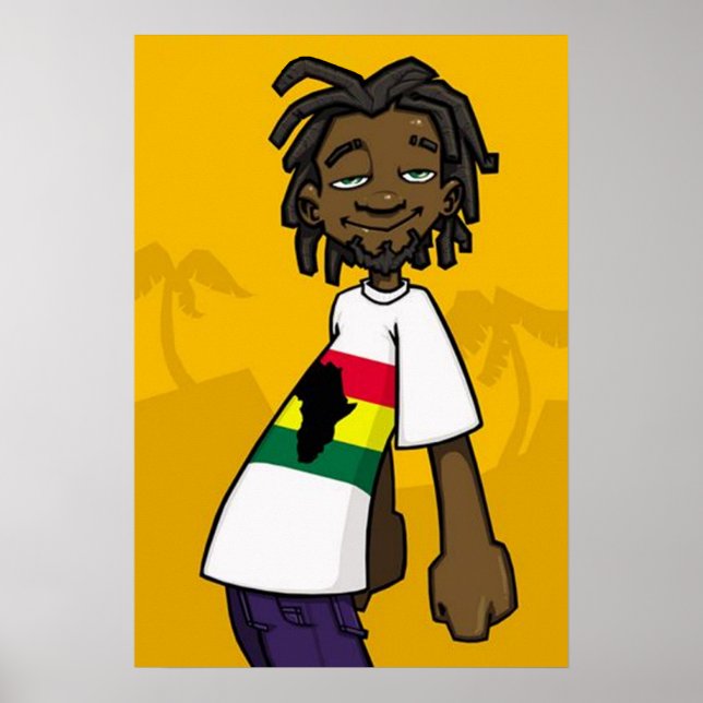 Rastafarian Poster (Front)
