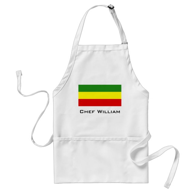 Rastafarian Pride Flag Adult Apron (Front)