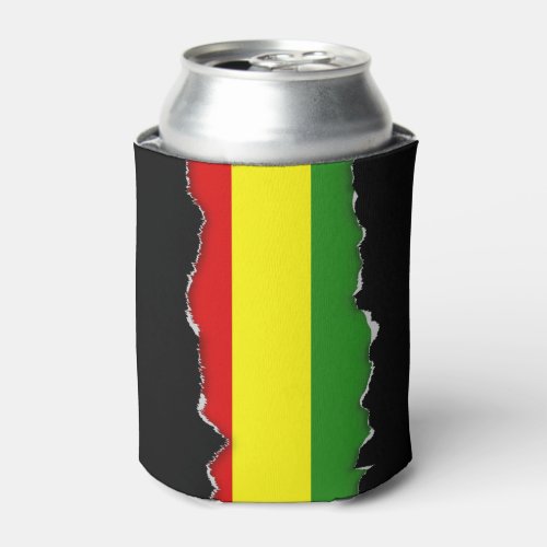 Rastafarian Pride Flag Can Cooler