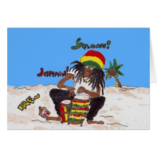 rastaman blank car cards