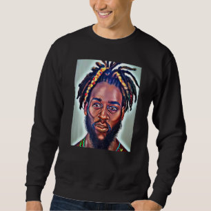 Rastaman Reggae Dub Jah Rasta design Premium_41 Sweatshirt