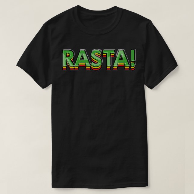 Rastaman Vibration 1 T-Shirt (Design Front)