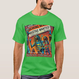 RASTAS WANTED - DREADLOCK CHRONICLES ISSUE 18 T-Shirt