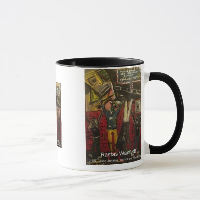 rastas wanted mug (Right)
