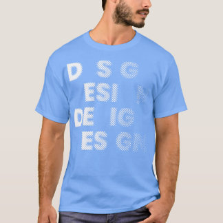 Raster Typography Design T-Shirt