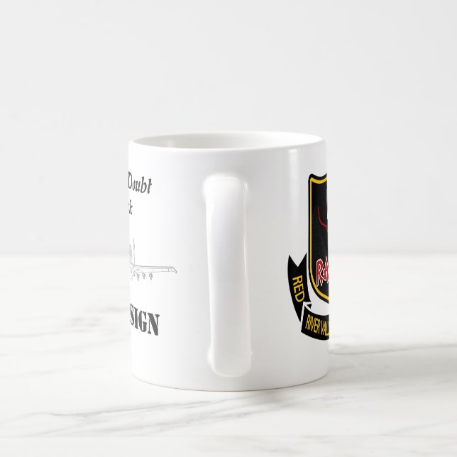RAT A-10 Coffee Mug  - (light color) (Handle)