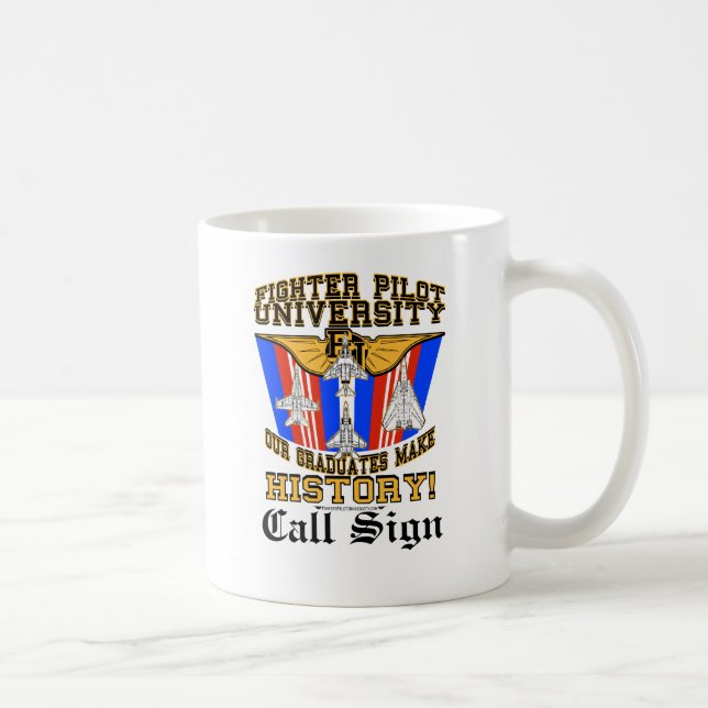 RAT A-10 Coffee Mug  - (light color) (Right)