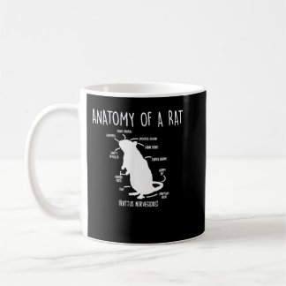 Rat Anatomy Mouse Lover Rodent Whisperer Coffee Mug
