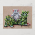 Rat and Dragons Postcard
