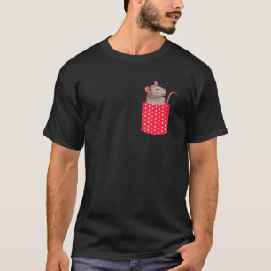 Rat Animal Cute Pocket Pet Owner Rodent Rat T-Shirt