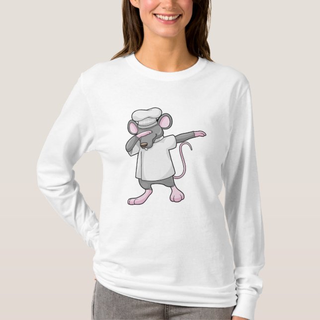 Rat as Cook at Hip Hop Dance Dab T-Shirt (Front)