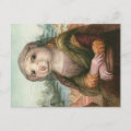 Rat as Mona Lisa Leonardo da Vinci kmcoriginals Postcard