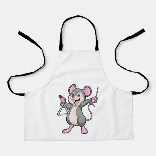 Rat at Music with Triangel Apron
