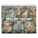 Rat Calendar 2011 by Kathy Clemente