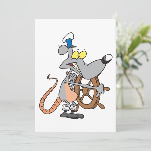 Rat Captain Invitations