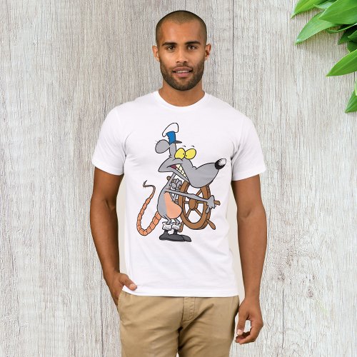 Rat Captain Mens T_Shirt