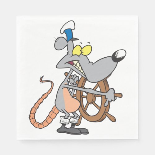 Rat Captain Paper Napkins
