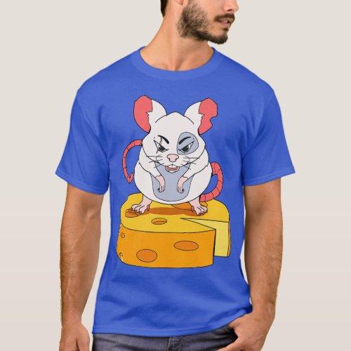 Rat Cheese Funny T_Shirt