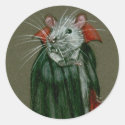 Rat Count Dracula Stickers