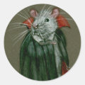 Rat Count Dracula Stickers