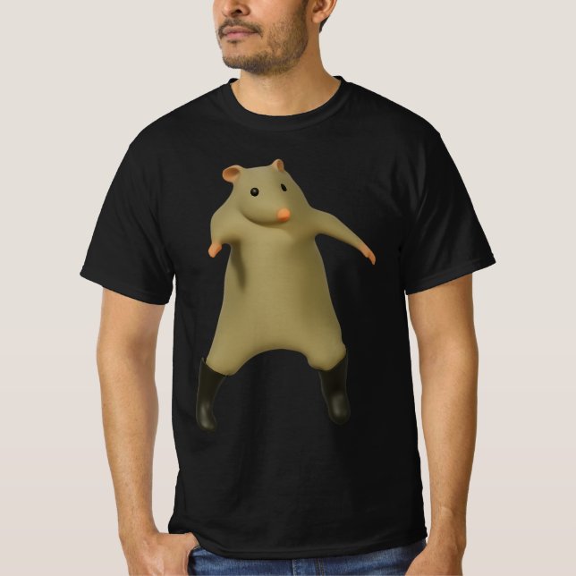 Rat Dance Meme 2025 | Funny Milton's Dancing Rat  T-Shirt (Front)