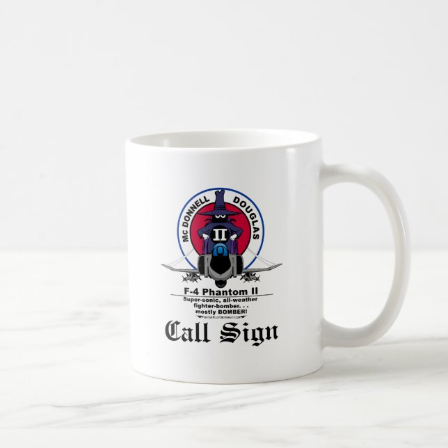 RAT F-4 Coffee Mug  - (light color) (Right)