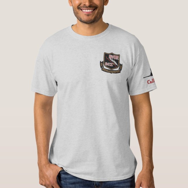 RAT F-5 Tee with Callsign Embroidered (Front)