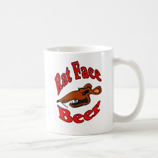 Rat Face Beer logo Shirt Coffee Mug