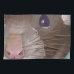 Rat face kitchen towel<br><div class="desc">A cute little rat face.</div>