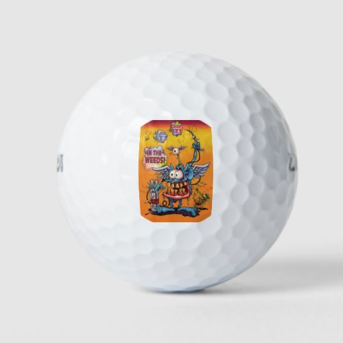 Rat Fink 12 golf balls