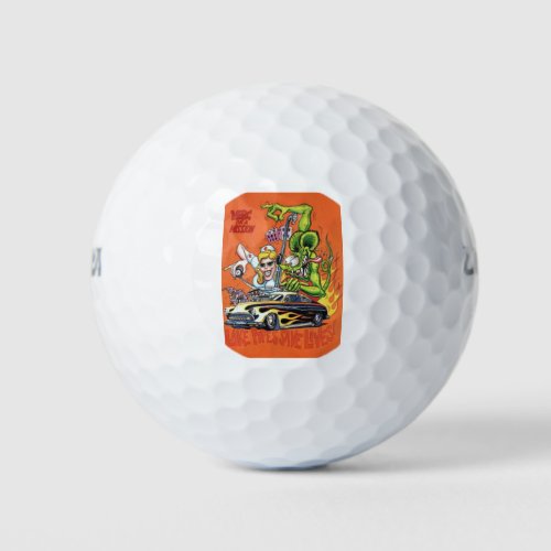 Rat Fink 13 golf balls