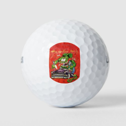 Rat Fink 15 golf balls