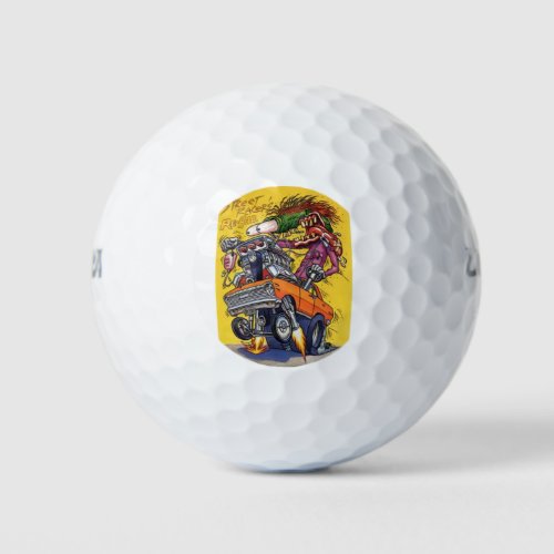 Rat Fink 18 golf balls