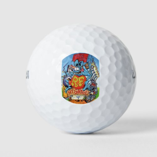 Rat Fink 1 Golf balls