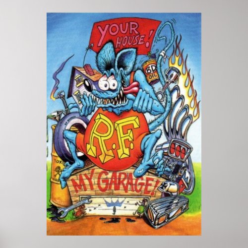 Rat Fink 1 poster