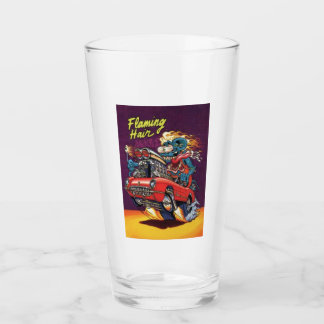 Rat Fink 21 drinking glass