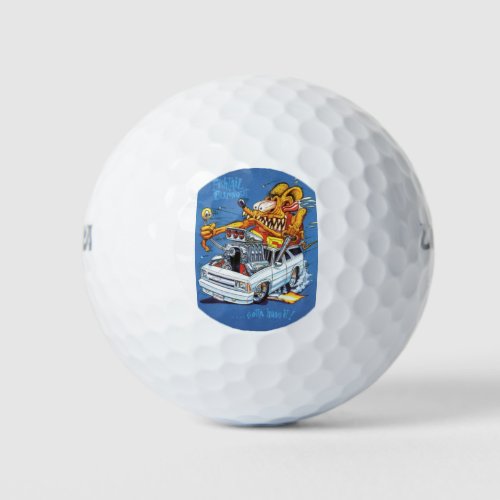 Rat Fink 23 golf balls