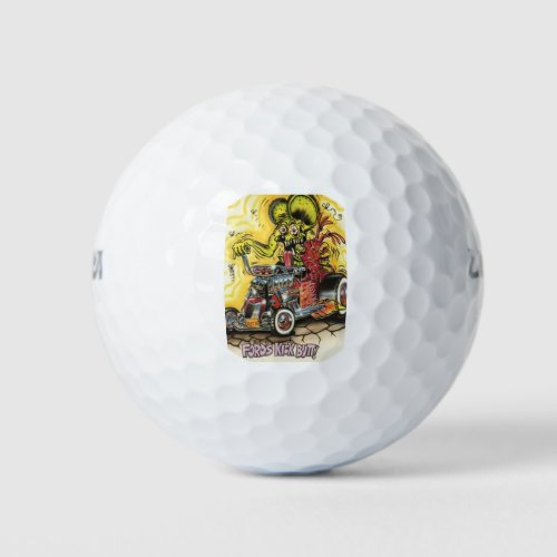 Rat Fink 31 golf balls