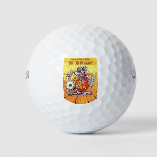 Rat Fink 34 golf balls