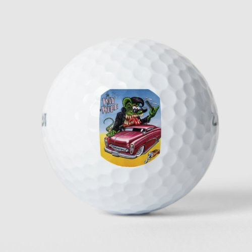 Rat Fink 35 golf balls