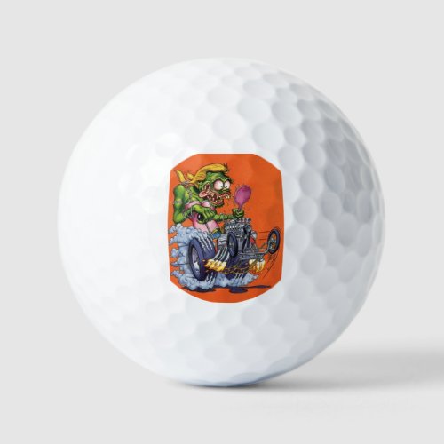Rat Fink 37 golf balls