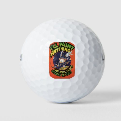 Rat Fink 38 golf balls
