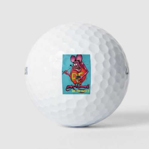 Rat Fink 39 golf balls
