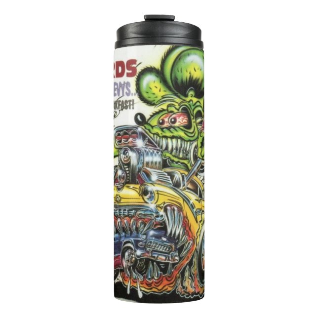 Rat Fink 39 hot drink tumbler (Front)