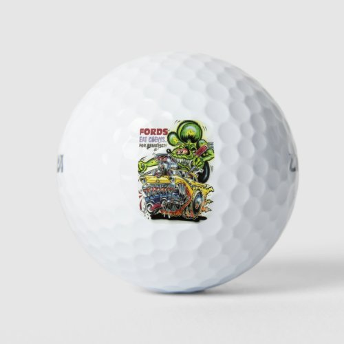 Rat Fink 41 golf balls