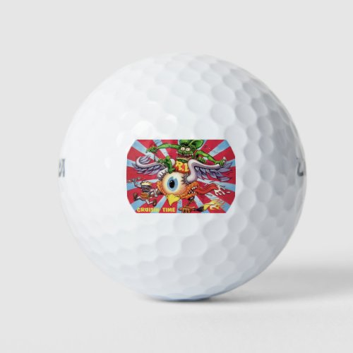 Rat Fink 47 golf balls